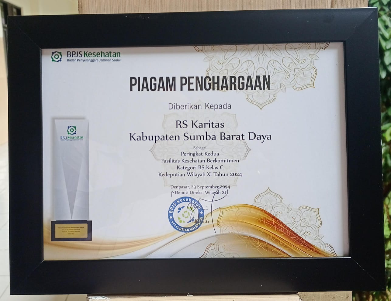 Piagam Penghargaan